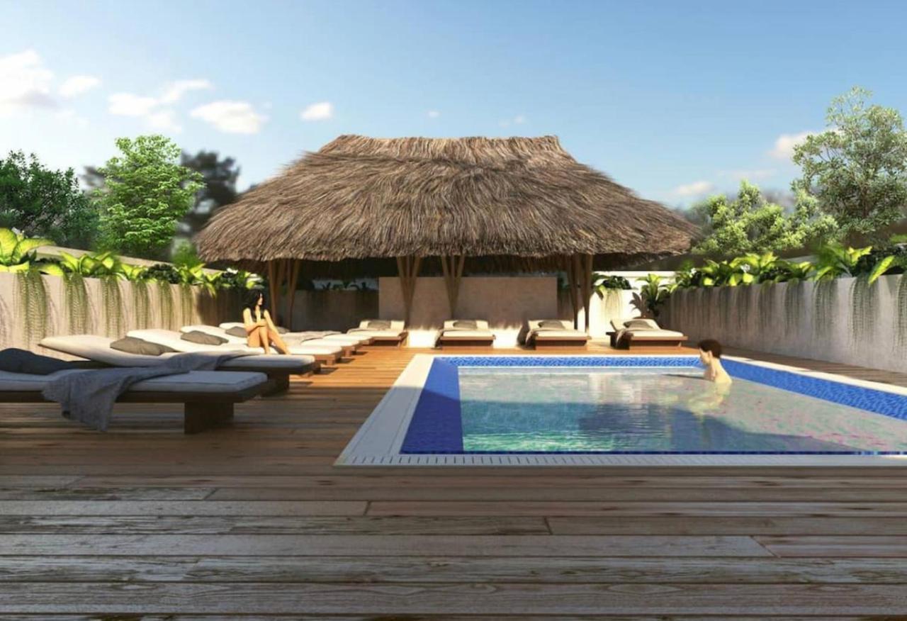 Nano Studio Rooftop Pool Tulum Ngoại thất bức ảnh